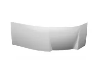 Rosa 95 előlap 'A' bal 150 cm akrilkádhoz (hófehér)