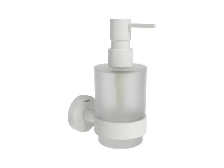 Kona KN 231.10WHM szappanadagoló-tartó adagolóval, matt fehér