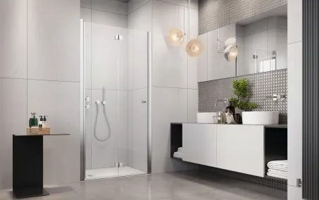 Eos DWB I zuhanyajtó 80 átlátszó balos