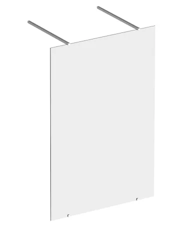 Walk-In Free Szett 130, zuhanykabin krómhatású+transparent