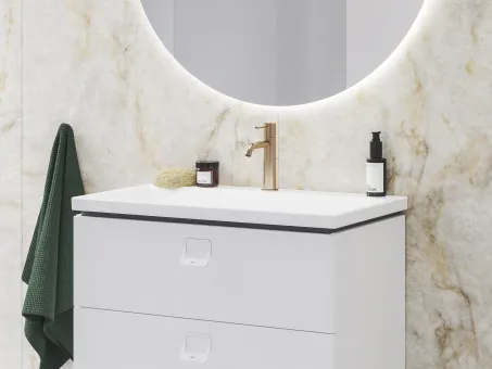 Espirit álló mosdócsaptelep 190 mm leeresztő nélkül ES 012.60RGB, Rose Gold Brushed