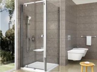 Pivot PPS-100 fix oldalfal krómhatású+transparent