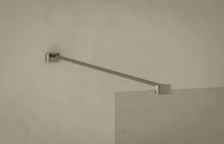 Walk-In Air Wall 90 zuhanykabin krómhatású+transparent