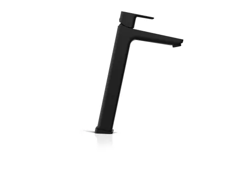 10° Free álló mosdócsaptelep leeresztő nélkül, 333 mm TD F 015.20BL, fekete