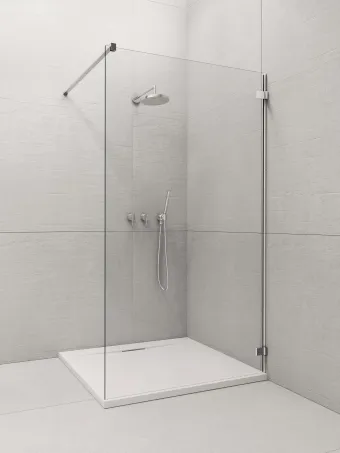 Euphoria Walk-in V zuhanyfal 140 átlátszó