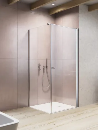 Eos KDJ I szögletes zuhanykabin 80x100 átlátszó balos