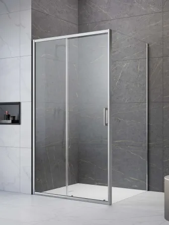 Premium Pro KDJ szögletes zuhanykabin 150x80 átlátszó balos