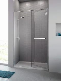 Carena DWJ zuhanyajtó 110 átlátszó balos