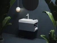 SD Lite 80 J fürdőszobai szekrény mosdó alá Deepsea Blue