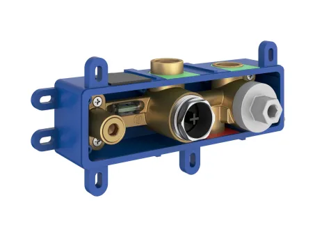 Espirit falba süllyesztett csaptelep szettel, háromutas, belső egység nélkül ES 068.60GLB.O3.RB07D.+S, Gold Brushed