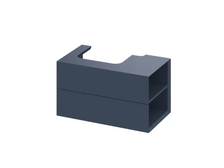 SD Lite 80 J fürdőszobai szekrény mosdó alá Deepsea Blue