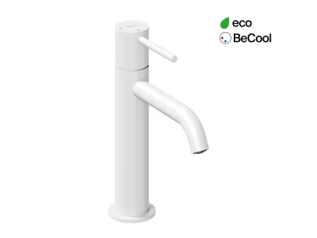 Espirit álló mosdócsaptelep BeCool 190 mm leeresztő nélkül ES 012.11WV, White Velvet
