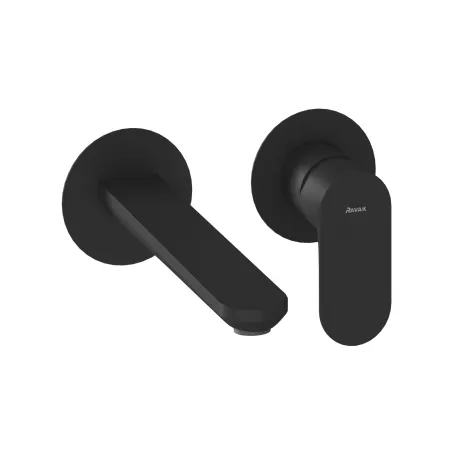 Eleganta falba süllyesztett mosdócsaptelep belső egység nélkül EL 019.20BLM.O1.RB07B, Black Matt