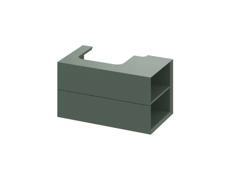 SD Lite 80 J fürdőszobai szekrény mosdó alá Grey Green