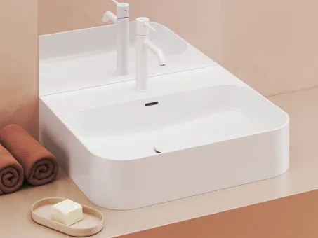 Espirit álló mosdócsaptelep BeCool 190 mm leeresztő nélkül ES 012.11WV, White Velvet