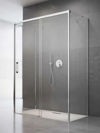 Idea KDJ+S szögletes zuhanykabin 150x75 átlátszó jobbos