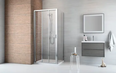 EVO DW+S zuhanykabin 95x90 átlátszó