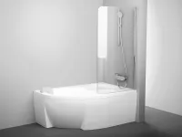 Rosa CVSK1 160/170 jobb kádparaván krómhatású+transparent