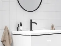 Espirit álló mosdócsaptelep BeCool 190 mm leeresztő nélkül ES 012.21BLM, Black Matt