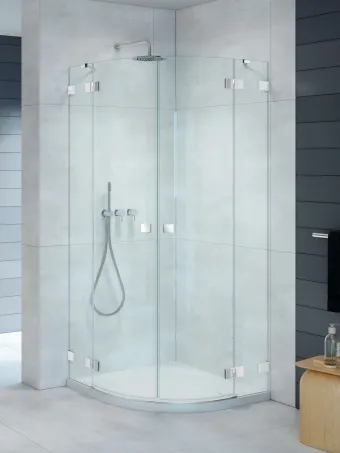 Essenza Pro PDD íves zuhanykabin 90x80 átlátszó