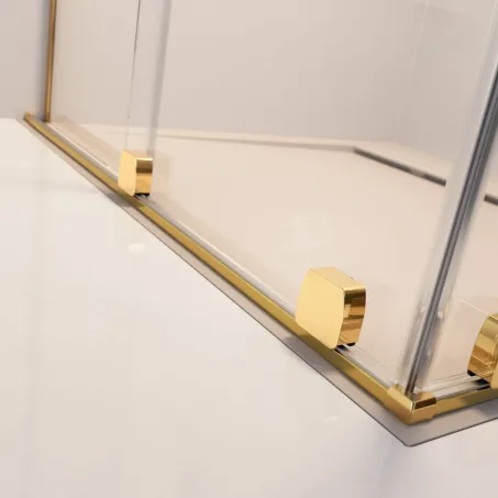 Furo Gold PND II arany kádparaván 100 átlátszó jobbos