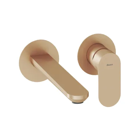 Eleganta falba süllyesztett mosdócsaptelep belső egység nélkül EL 019.60RGB.O1.RB07B, Rose Gold Brushed