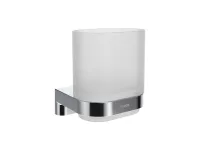 Chrome CR II 210.00CR pohártartó üvegpohárral, króm