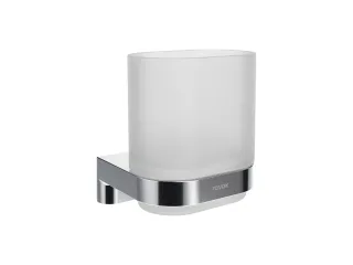 Chrome CR II 210.00CR pohártartó üvegpohárral, króm