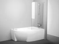 Rosa CVSK1 160/170 jobb kádparaván szatén+transparent