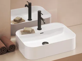 Espirit álló mosdócsaptelep BeCool 190 mm leeresztő nélkül ES 012.21GB, Graphite Brushed