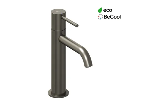 Espirit álló mosdócsaptelep BeCool 190 mm leeresztő nélkül ES 012.21GB, Graphite Brushed