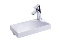 Rainbow Mini 40 kézmosó fehér, jobb