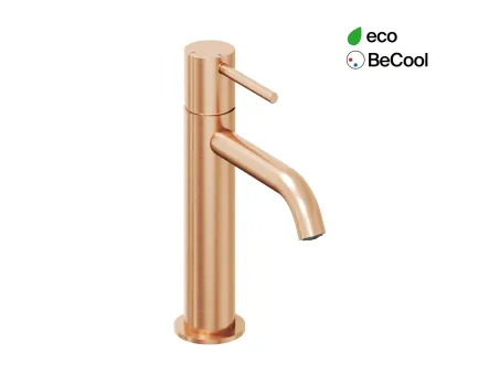 Espirit álló mosdócsaptelep BeCool 190 mm leeresztő nélkül ES 012.61RGB, Rose Gold Brushed