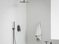 Eleganta falba süllyesztet csaptelep, automatikus, kétutas, belső egységgel EL 061.20GB.O2, Graphite Brushed