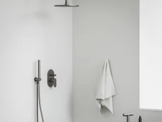 Eleganta falba süllyesztet csaptelep, automatikus, kétutas, belső egységgel EL 061.20GB.O2, Graphite Brushed