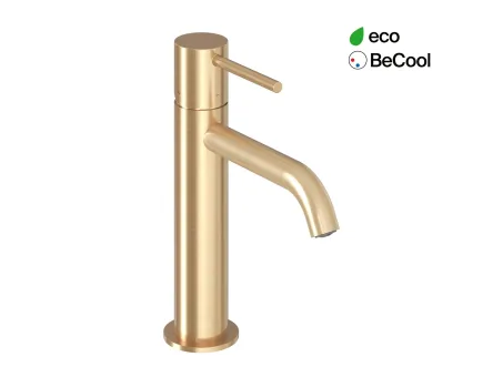Espirit álló mosdócsaptelep BeCool 190 mm leeresztő nélkül ES 012.61GLB, Gold Brushed