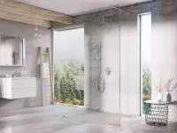 Walk-In Free Szett 160, zuhanykabin krómhatású+transparent