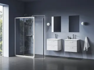 Blix II NBLPS 100 fix oldalfal matt fehér+transparent