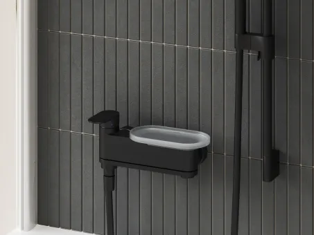 Chrome II kádcsaptelep szett nélkül CR II 022.20BL, fekete