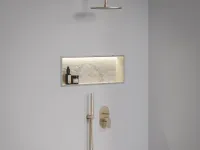 Eleganta falba süllyesztet csaptelep, automatikus, kétutas, belső egységgel EL 061.60RGB.O2, Rose Gold Brushed