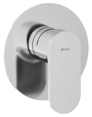 Eleganta falba szüllyesztett csaptelep, egyutas, belső egységgel EL 062.00CR.O1, Chrome