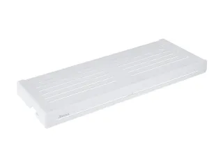 Polc Slim S, fehér/fehér