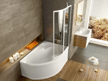 Rosa VSK2 140 kádparaván jobb transparent