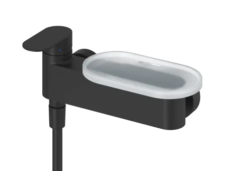 Chrome II zuhanycsaptelep szett nélkül CR II 032.20BL, fekete