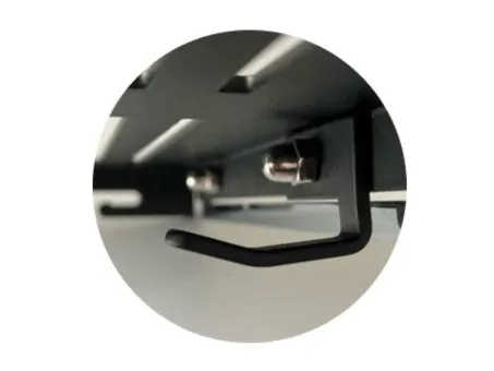 Polc Slim S, fehér/fehér