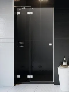 Essenza Pro White DWJ fehér zuhanyajtó 80 átlátszó jobbos