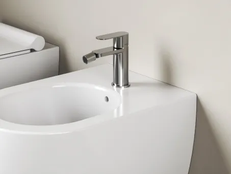 Chrome II bidécsaptelep 135 mm lefolyó nélkül CR II 056.00CR, króm