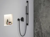 Eleganta falba szüllyesztett csaptelep, egyutas, belső egységgel EL 062.20BLM.O1, Black Matt