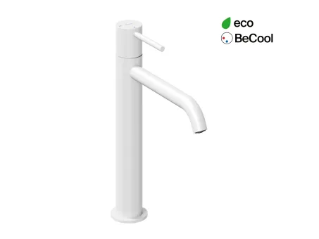 Espirit álló mosdócsaptelep BeCool 250 mm leeresztő nélkül ES 014.11WV, White Velvet
