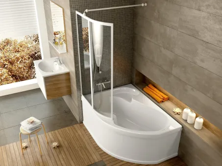 Rosa VSK2 150 kádparaván bal transparent